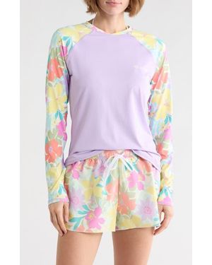 Billabong Big Wave Long Sleeve Rashguard - Purple