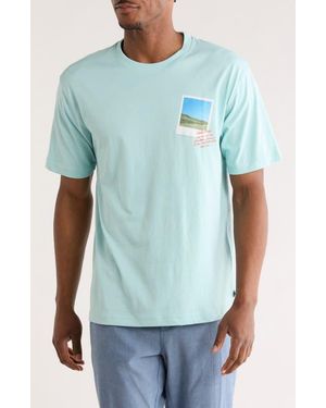 Scotch & Soda Cotton Graphic T-Shirt - Blue