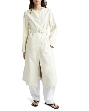 Partow Niles Carrot Leg Cotton Pants - White