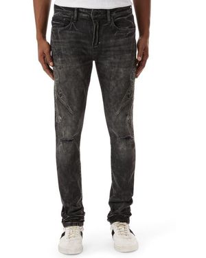 PRPS Skinny Distressed Jeans - Black