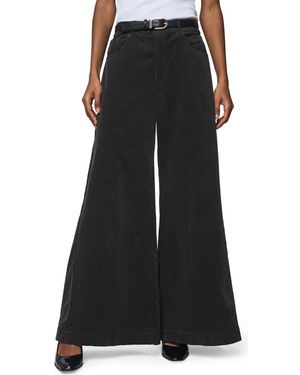 Splendid Monroe Wide Leg Corduroy Pants - Black