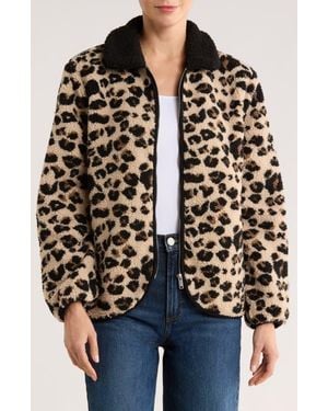 INTERNATIONAL Faux Shearling Jacket - Black