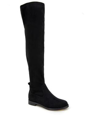 Kenneth Cole Wanderly Knee High Boot - Black