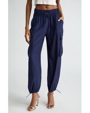 Ramy Brook Mayme Cargo Sweatpants - Blue