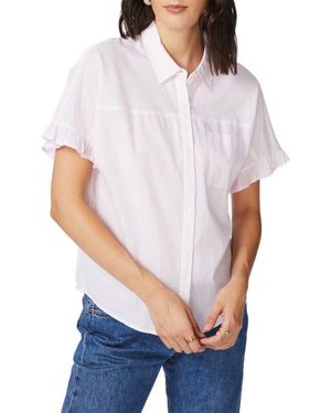 Court & Rowe Spring Stripe Shirt - White