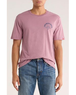 Quiksilver Rays For Days Graphic T-Shirt - Purple