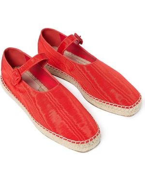 Loeffler Randall Clover Mary Jane Espadrille - Red