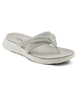 Flexus by Spring Step Ashine Flip Flop Sandal - White