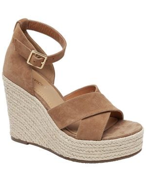Lisa Vicky Gemi Platform Wedge Sandal - Brown