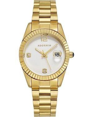 Adornia Rome Bracelet Watch, 28Mm - Metallic