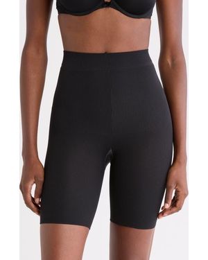 Assets by SPANX High Waist Shaping Shorts - Black