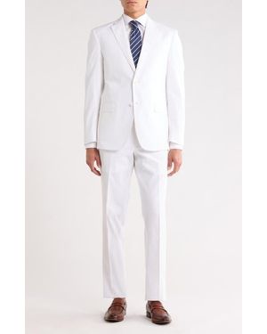 JB Britches Two Button Side Vent Suit - White