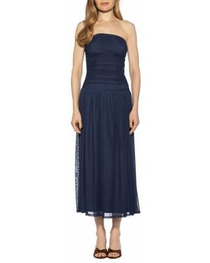 Alexia Admor Seraphina Strapless Midi Dress - Blue
