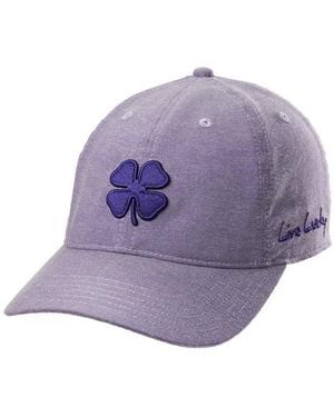 Black Clover Soft Luck 7 Baseball Cap - Purple