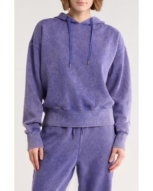 Marika Marin Oversize Fleece Hoodie - Purple