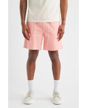 Saint Studio Preda Cotton Pull-On Shorts - Pink