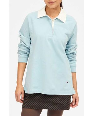 Clare V. Le Rugby Shirt - Blue