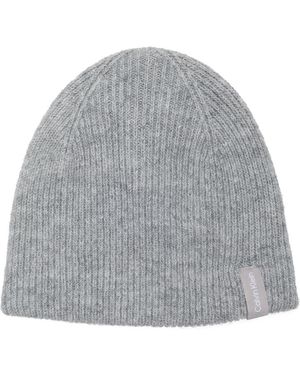 Calvin Klein Reversible Color Pop Beanie - Gray