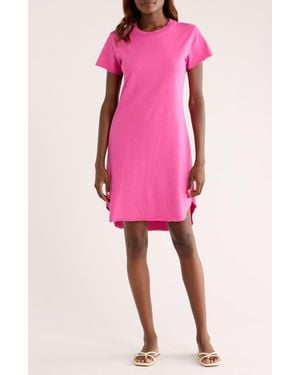 Frank & Eileen Harper Perfect T-Shirt Dress - Pink