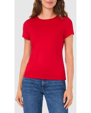 Halogen® Essential Compression T-Shirt - Red