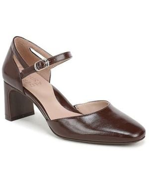 Naturalizer Yasmine Mary Jane Block Heel Pump - Brown