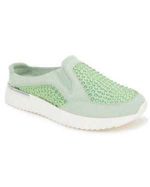 Kenneth Cole Cameron Rhinestone Sneaker Mule - Green