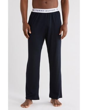 Tommy Hilfiger Piqué Lounge Pants - Blue