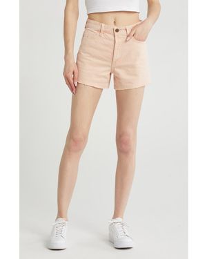 AG Jeans Alexxis High Waist Shorts - Pink