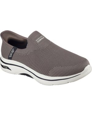Skechers Slip-Ins Go Walk Arch Fit Sneaker - Gray