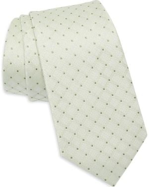 Calvin Klein Mary Grid Tie - Green