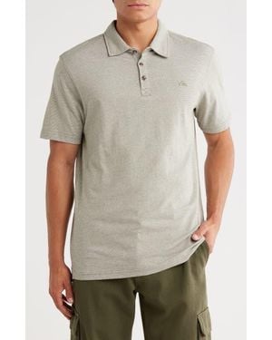 Quiksilver Cameron Yarn Dyed Polo - Natural