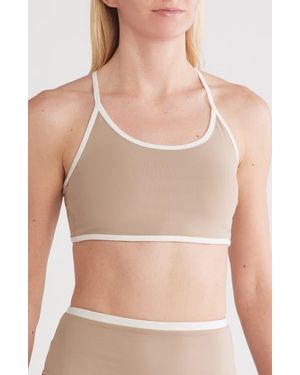 X By Gottex Racerback Sports Bra - White