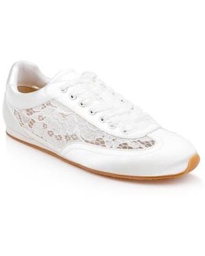 Badgley Mischka Inez Sneaker - White