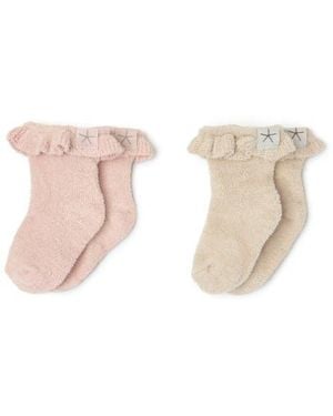 Barefoot Dreams Butterfly Sock Set - Natural