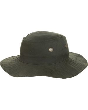 Nordstrom Rack Distressed Cotton Boonie Hat - Green