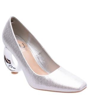 Ninety Union Blast Square Toe Pump - White