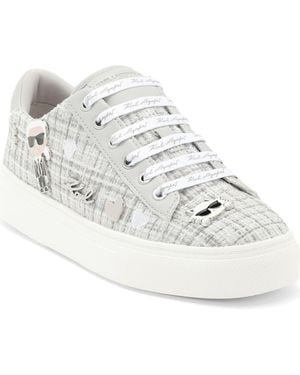 KARL LAGERFELD Cate Pins Sneaker - White