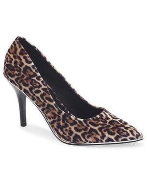 DKNY Preston Leopard Pump - Black