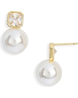 Nordstrom Rack Demi-Fine Stud Earrings - Metallic