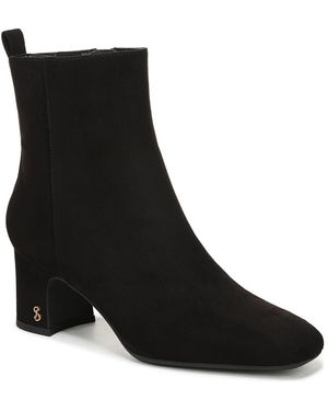 Sam & Libby Yvonne Square Toe Bootie - Black