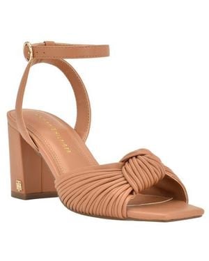 Tommy Hilfiger Sarifina Knotted Strap Sandal - Brown