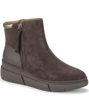 BareTraps Lakelyn Wedge Bootie - Brown