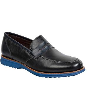 Sandro Moscoloni Moc Toe Penny Loafer - Black