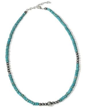 YS GEMS Beaded Necklace - Blue