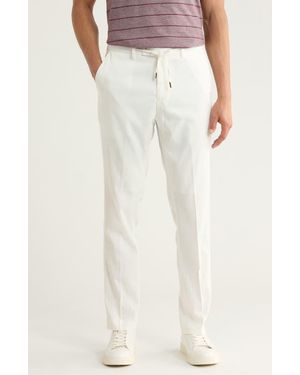 T.R. Premium Slim Fit Pants - White