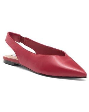 Steve Madden Ciaran Slingback Flat - Red