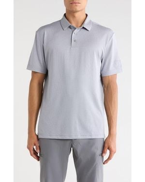 PGA TOUR Jacquard Polo - Blue