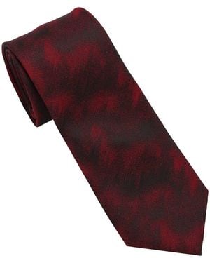 DKNY Contemporary Camo Tie - Red