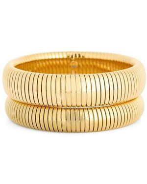 Electric Picks Cleo Set Of 2 Bangle Bracelets - Metallic