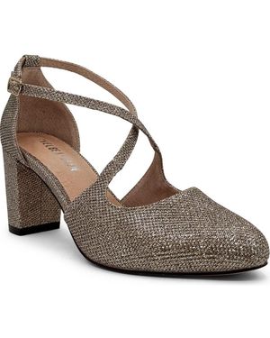 Chelsea Crew Oren Crossover Pump - Brown